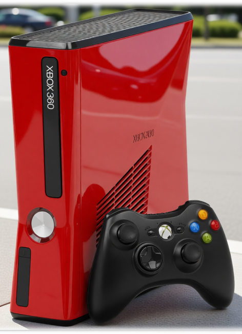 Preview Car 3 rendered in Ferrari Red gloss paint