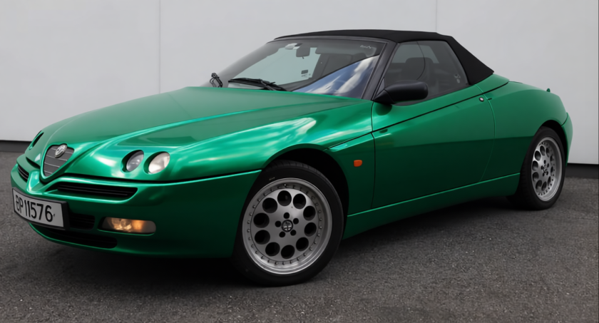 Preview Car 21 rendered in Sherwood Green gloss wrap
