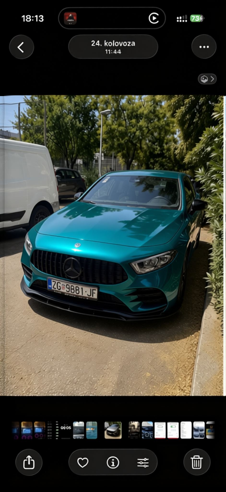 Preview Car 5 rendered in Super Gloss Era Green gloss wrap