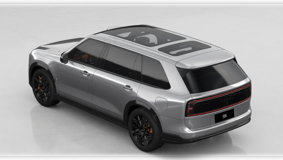 Preview Car 6 rendered in Nardo Grey gloss paint