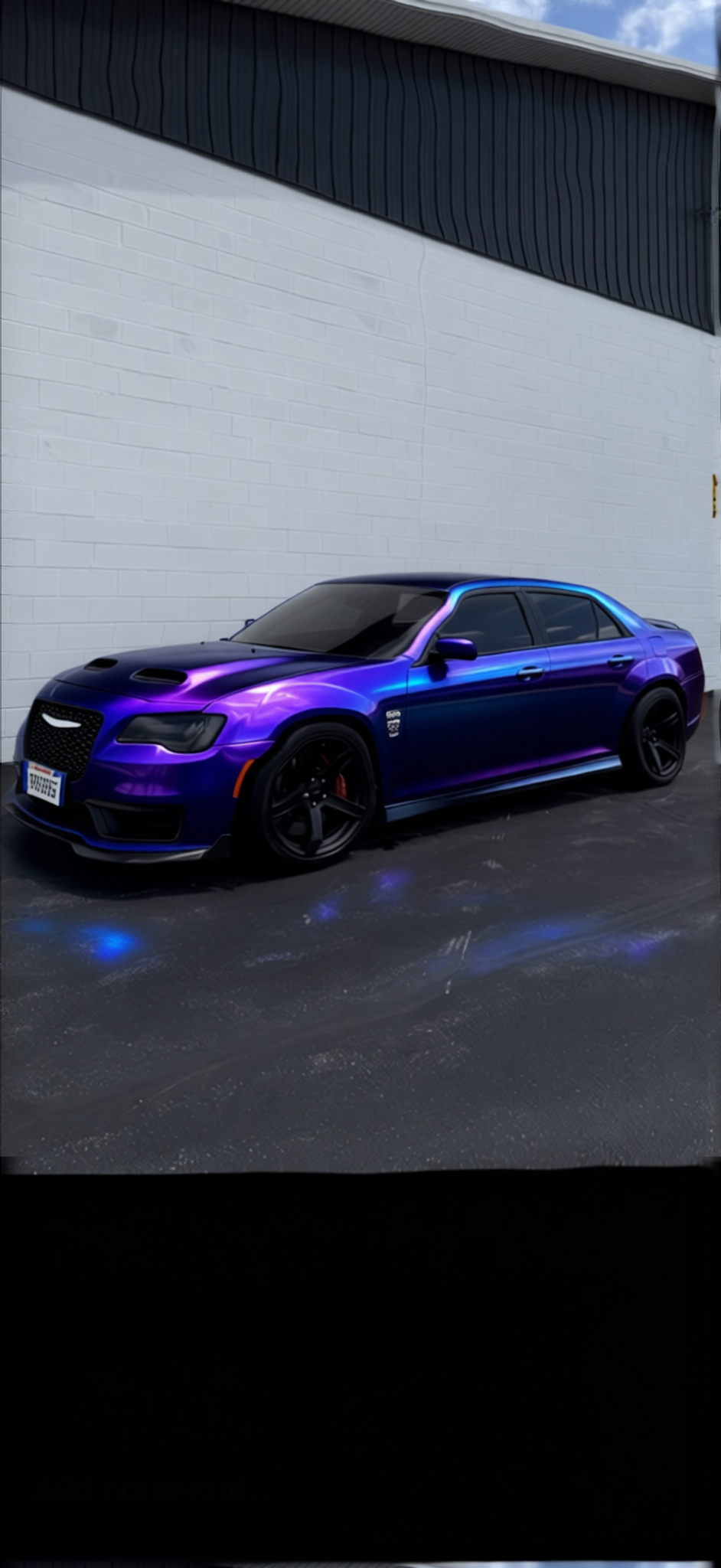Preview Car 14 rendered in Super Gloss Spectrum gloss wrap
