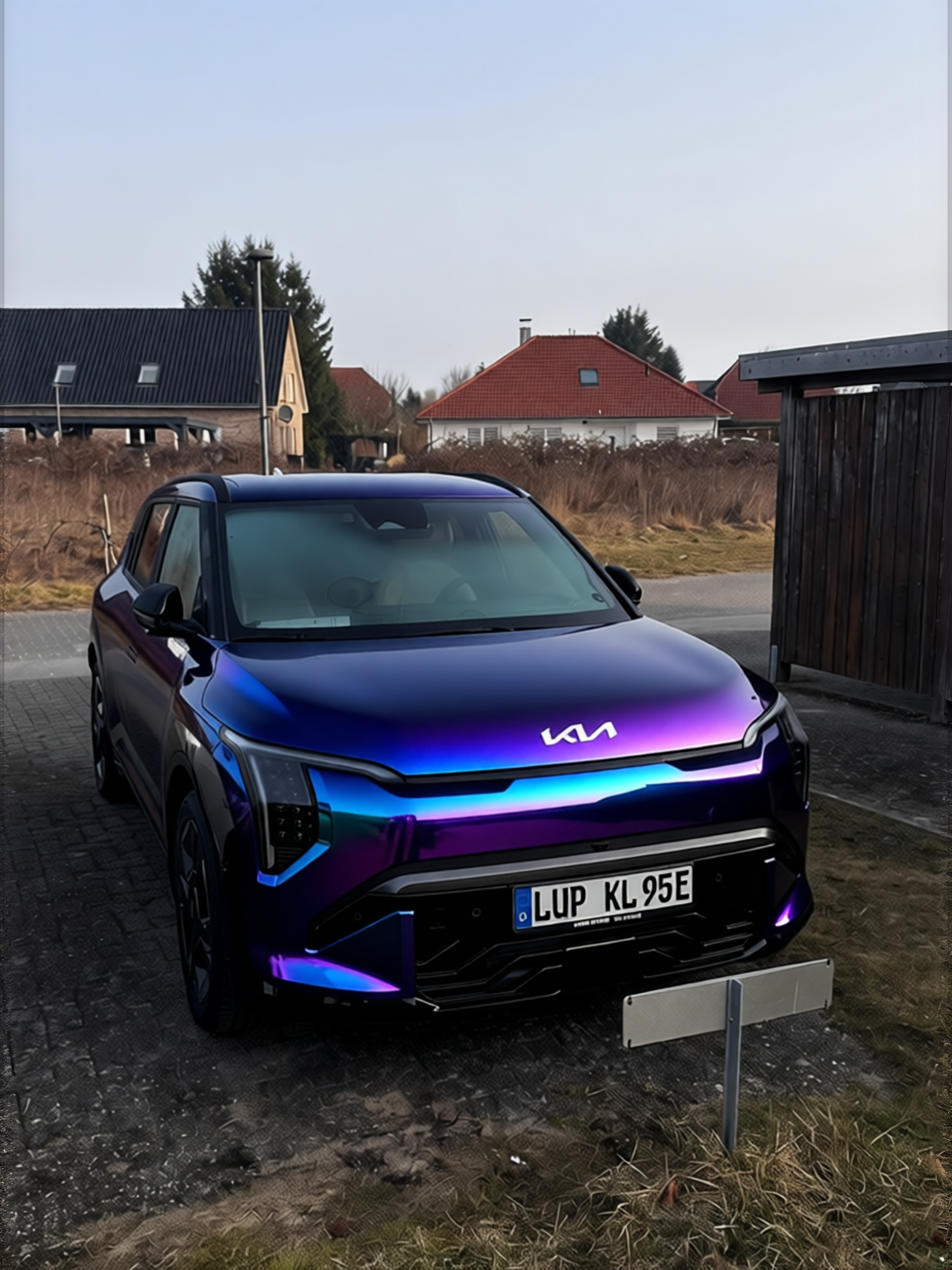 Preview Car 21 rendered in Super Gloss Spectrum gloss wrap