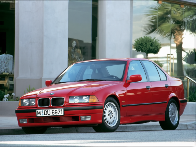 Voiture en Ferrari Red gloss paint