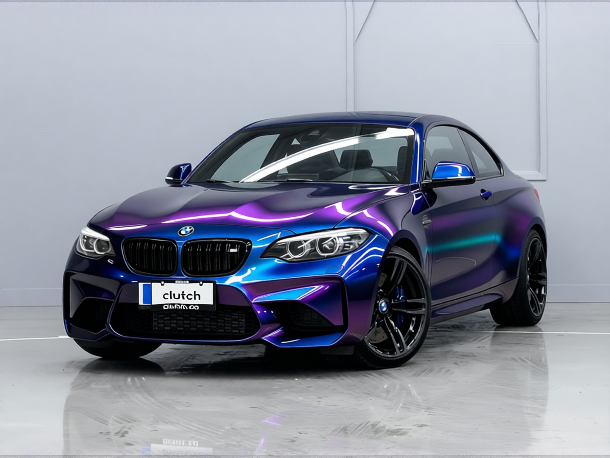 BMW M2 en Super Gloss Spectrum gloss wrap