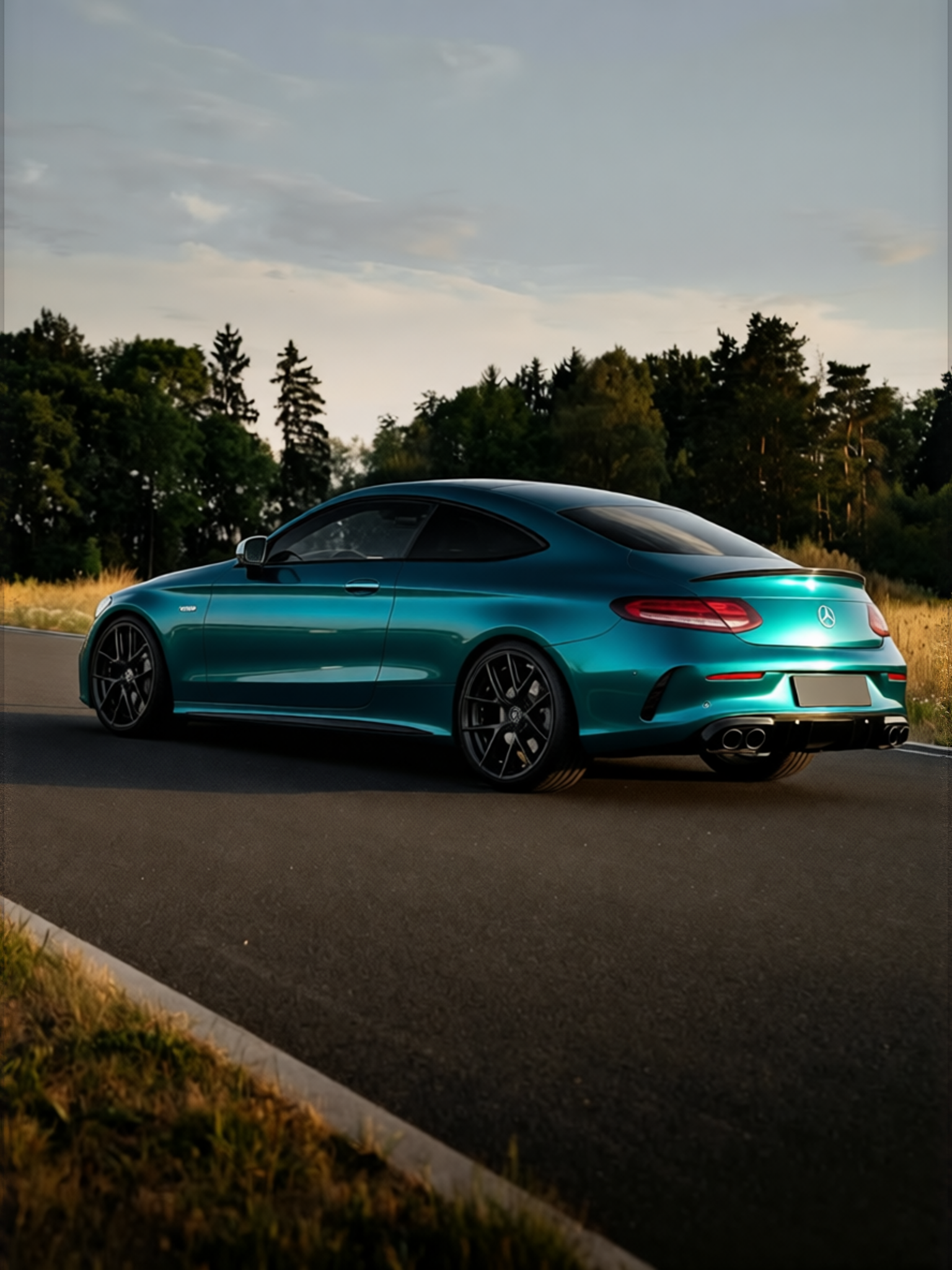 Your car rendered in Sherwood Green gloss wrap