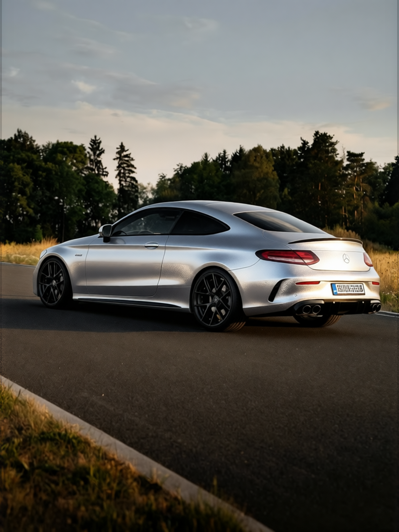 Your car rendered in Super Silver Mist gloss wrap