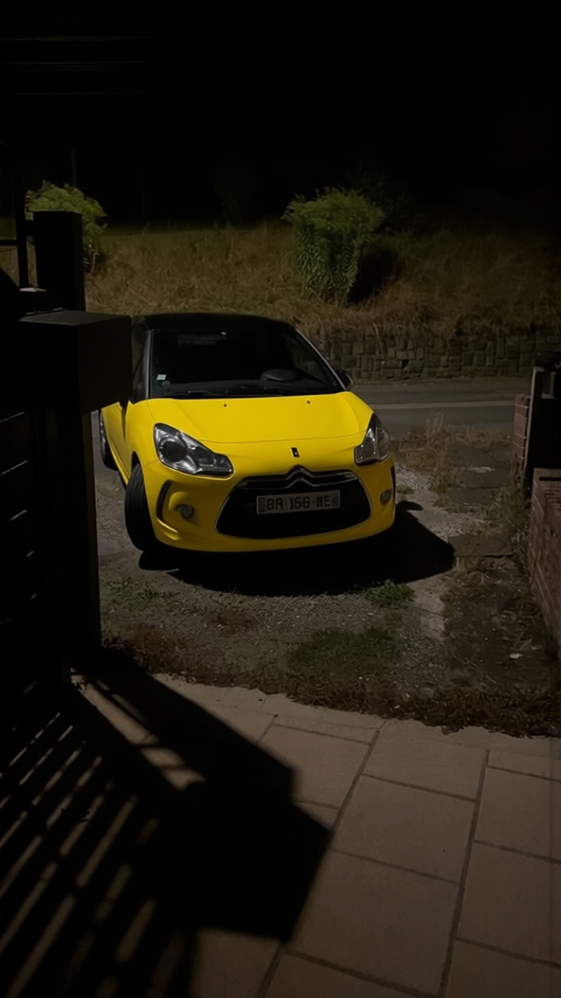 Citroën DS3 en Racing Yellow gloss paint