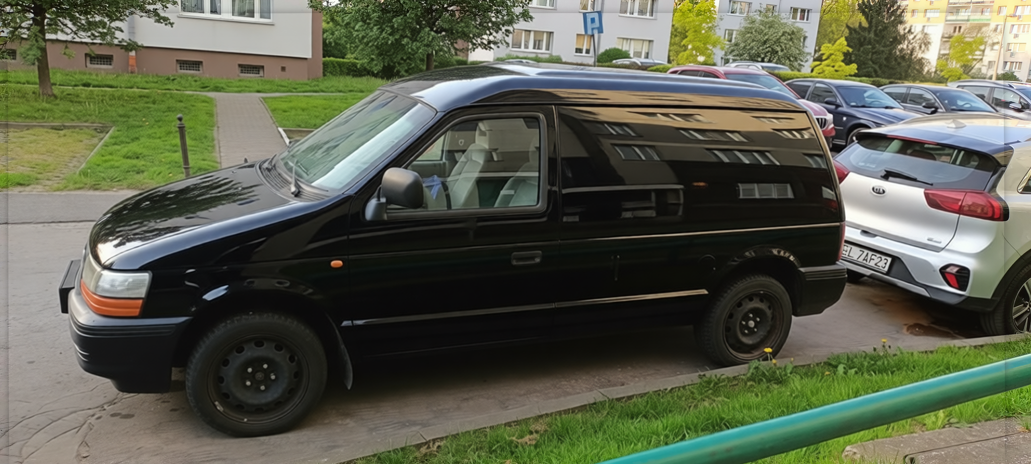 Preview Car 3 rendered in Black gloss paint