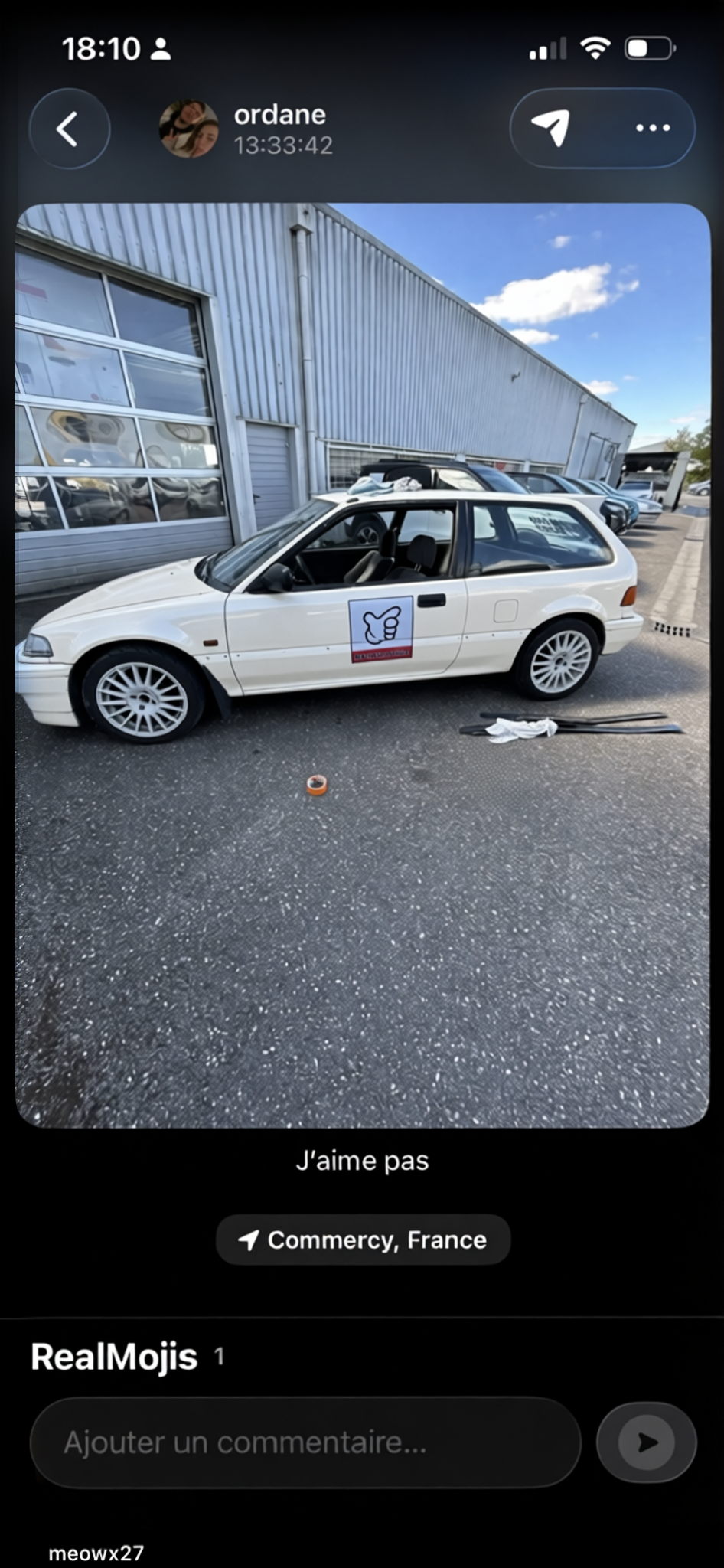 Preview Car 17 rendered in Pearl White gloss paint