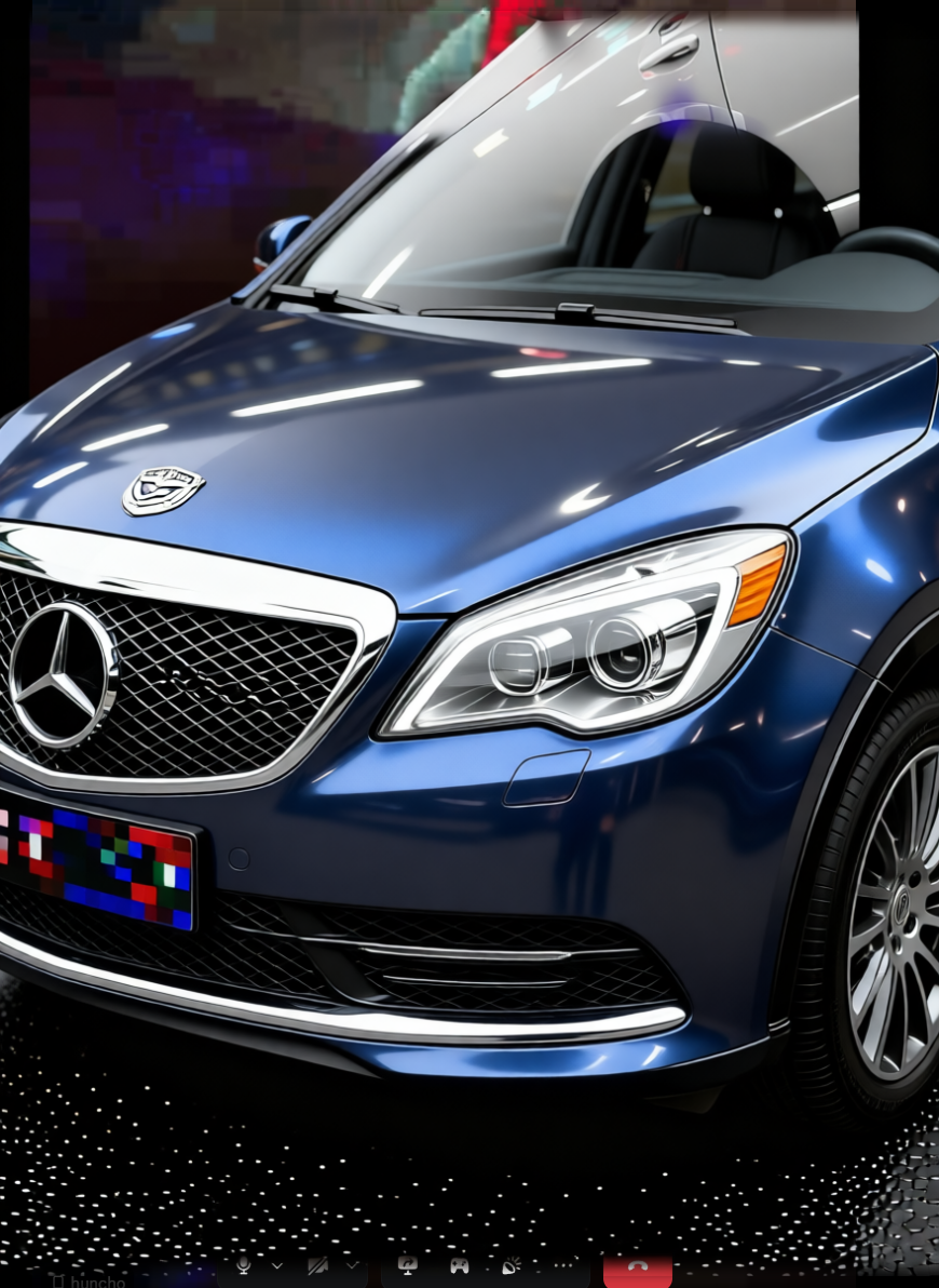 Preview Car 6 rendered in Frozen Satin Metallic Charcoal Blue gloss wrap