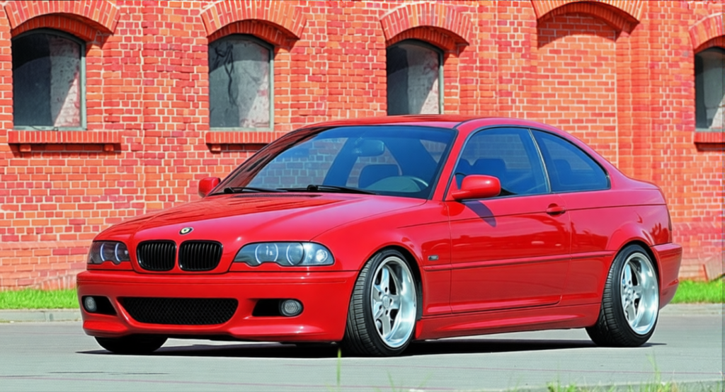 Preview Car 18 rendered in Ferrari Red gloss paint