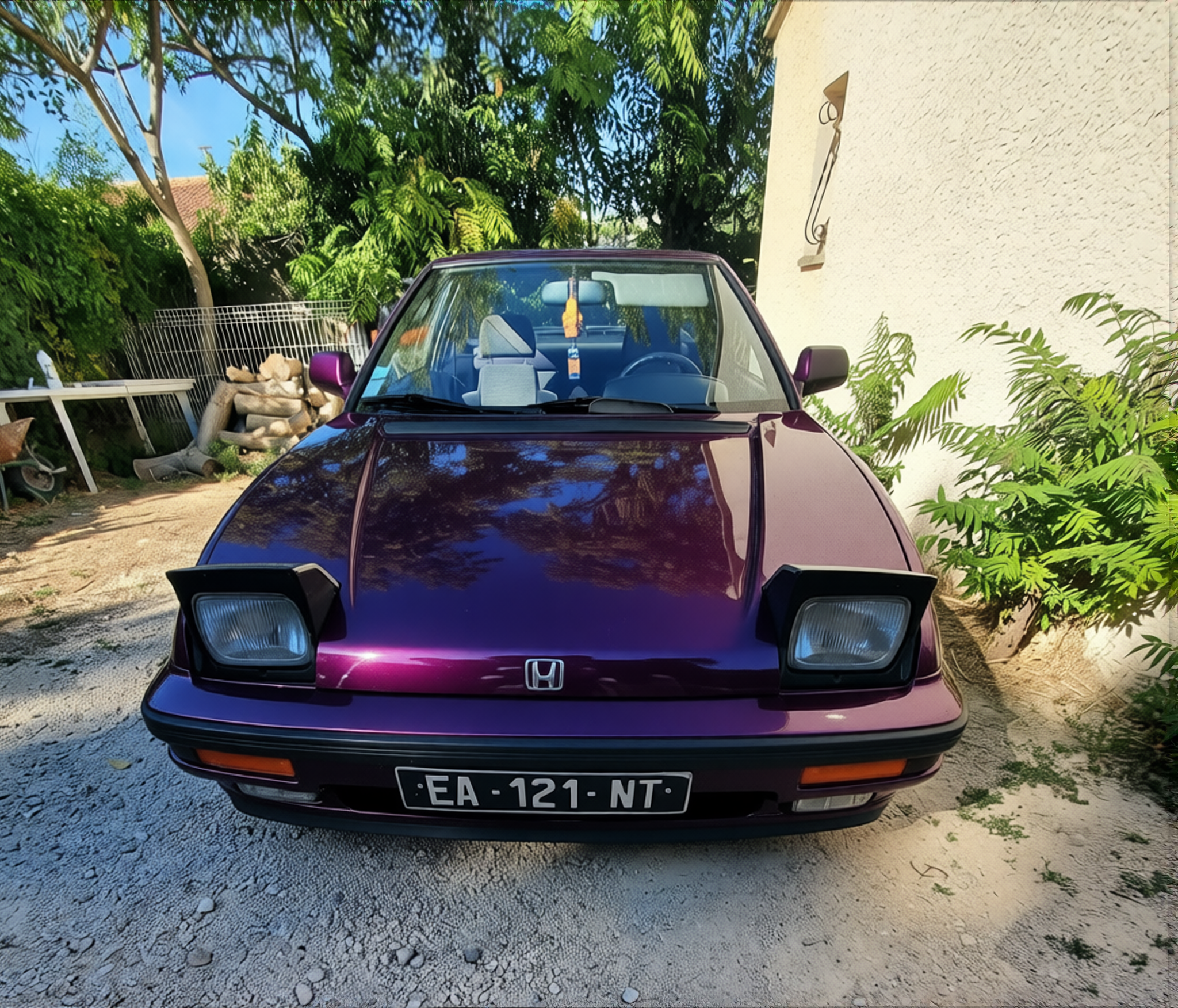 Preview Car 10 rendered in Midnight Purple gloss paint