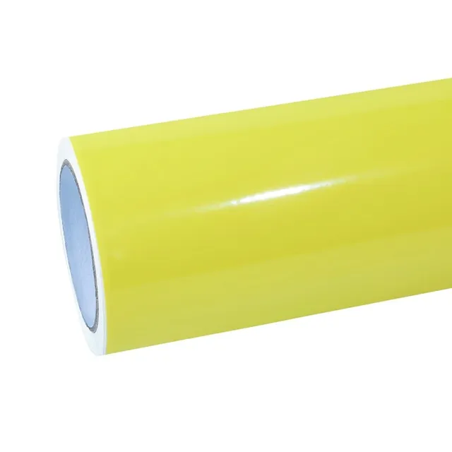 Texture du film covering Ravoony Bmw Gloss Satin Neon Yellow · Specced
