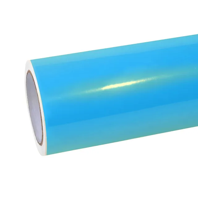 Texture du film covering Ravoony Glossy Gold Sky Blue · Specced