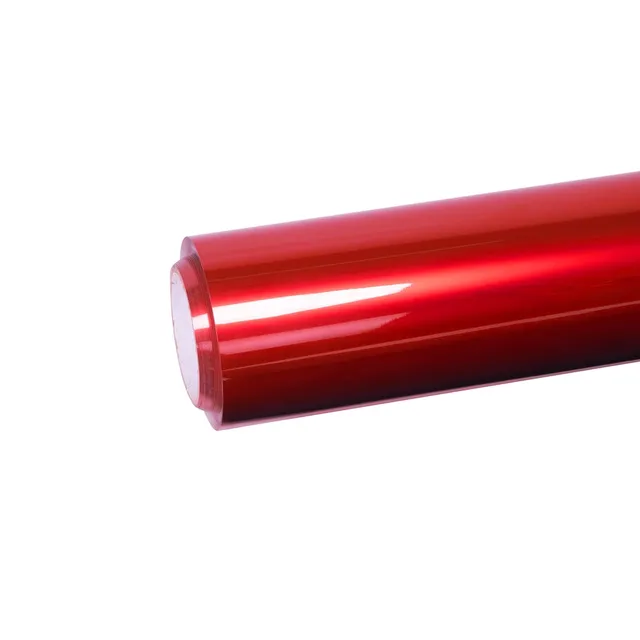Texture du film covering Ravoony Glossy Metallic Paint Fire Red · Specced