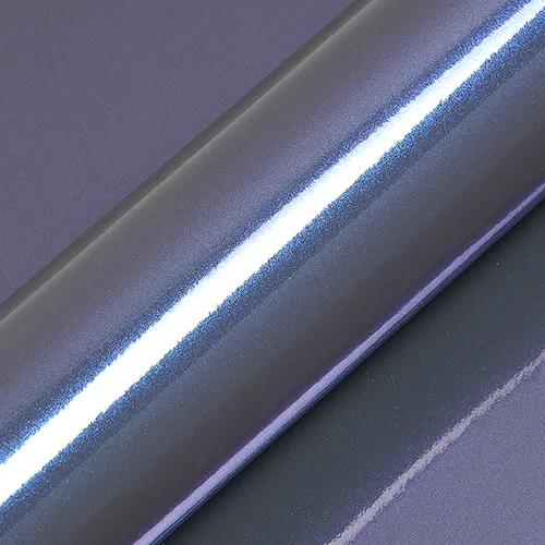 HEXIS Gloss Chameleon Grey vinyl wrap film texture · Specced