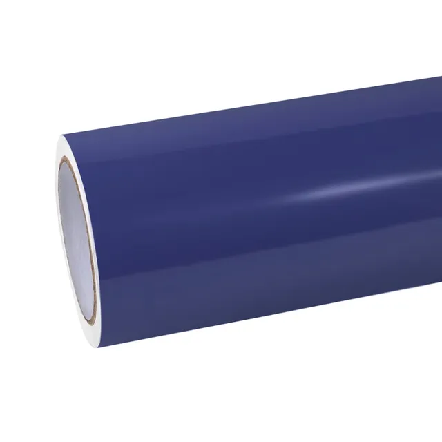 Ravoony Matte Dark Blue vinyl wrap film texture · Specced