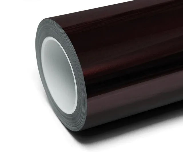 Texture du film covering Inozetek Super Gloss Metallic Black Rose · Specced