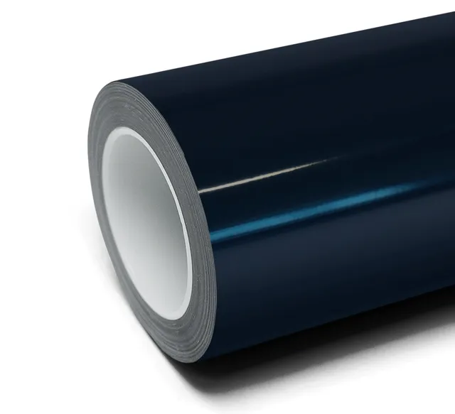 Texture du film covering Inozetek Super Gloss Metallic Midnight Blue · Specced