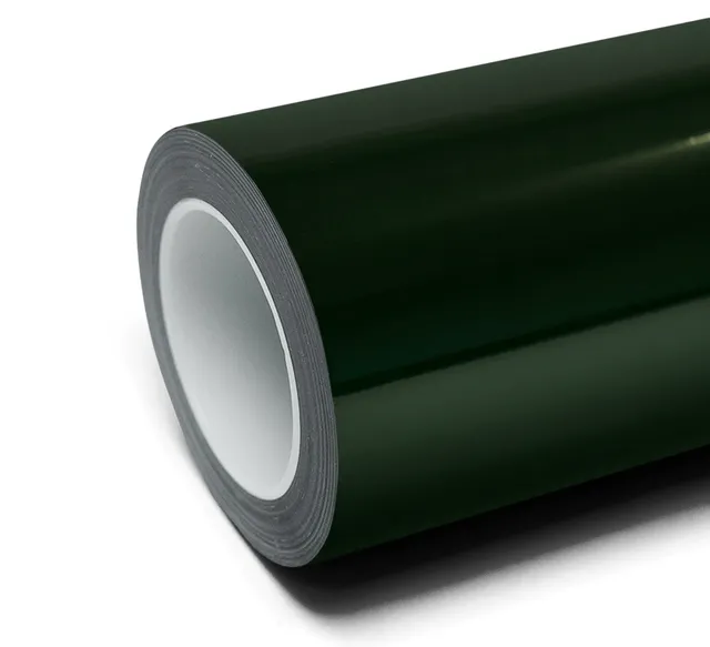 Texture du film covering Inozetek Super Gloss Metallic Midnight Green · Specced