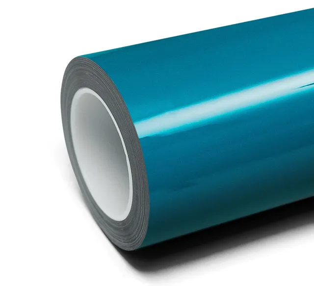 Texture du film covering Inozetek Super Gloss Miami Blue · Specced