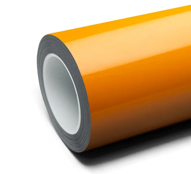Texture du film covering Inozetek Super Gloss Papaya Orange · Specced