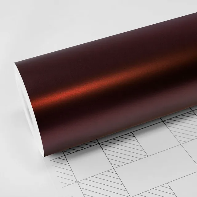 Texture du film covering TeckWrap Burnt Maroon · Specced
